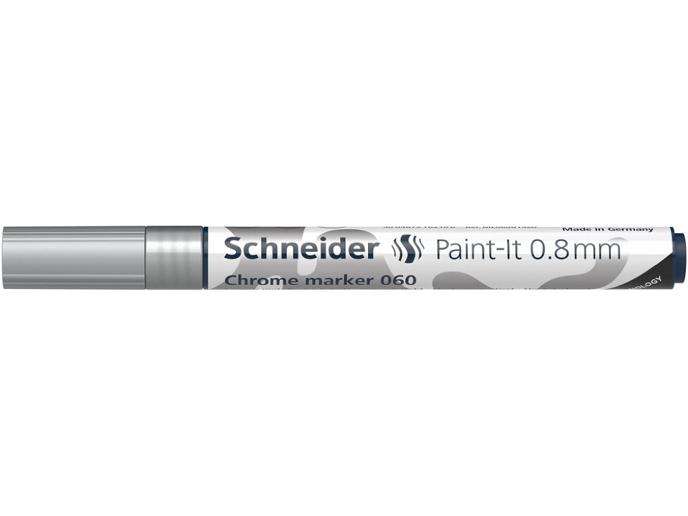 Marker metalic Chrome Schneider Paint-It 060, 0.8 mm, Crom
