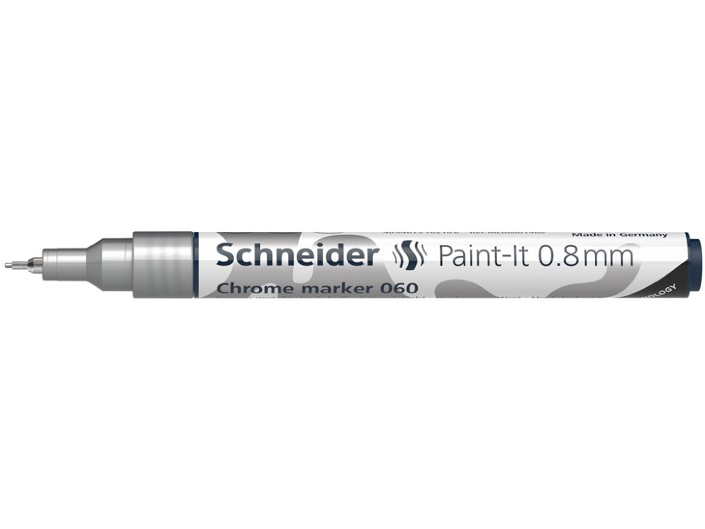 Marker metalic Chrome Schneider Paint-It 060, 0.8 mm, Crom