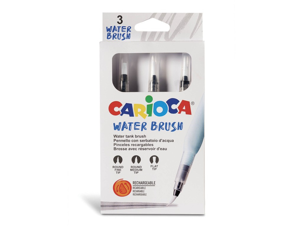 Set 3 pensule cu rezervor Carioca