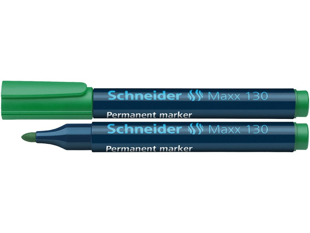 Marker Schneider Maxx 130, Verde, 2 buc