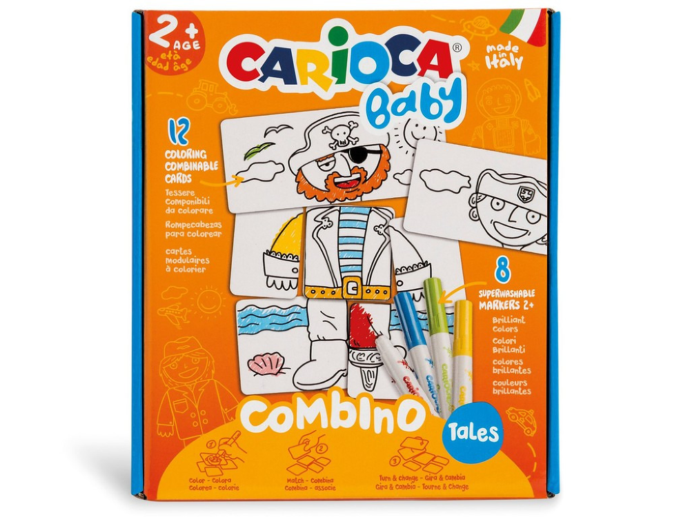 Set creativ Carioca Baby Combino Tales 2+