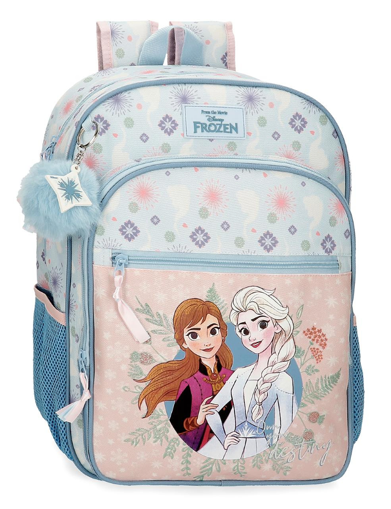 Ghiozdan scoala pentru fete Disney Frozen Own Your Destiny, 30x38x12 cm, Multicolor