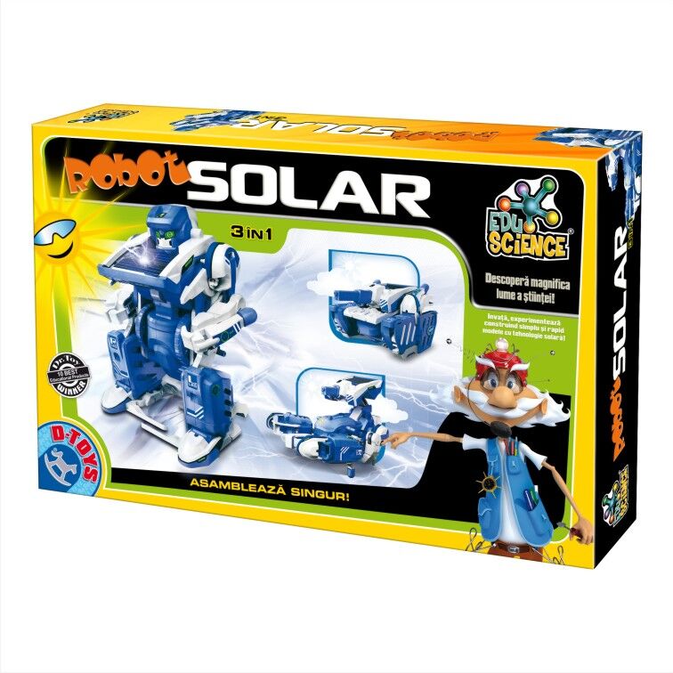 Robot solar 3 in 1 , D-Toys