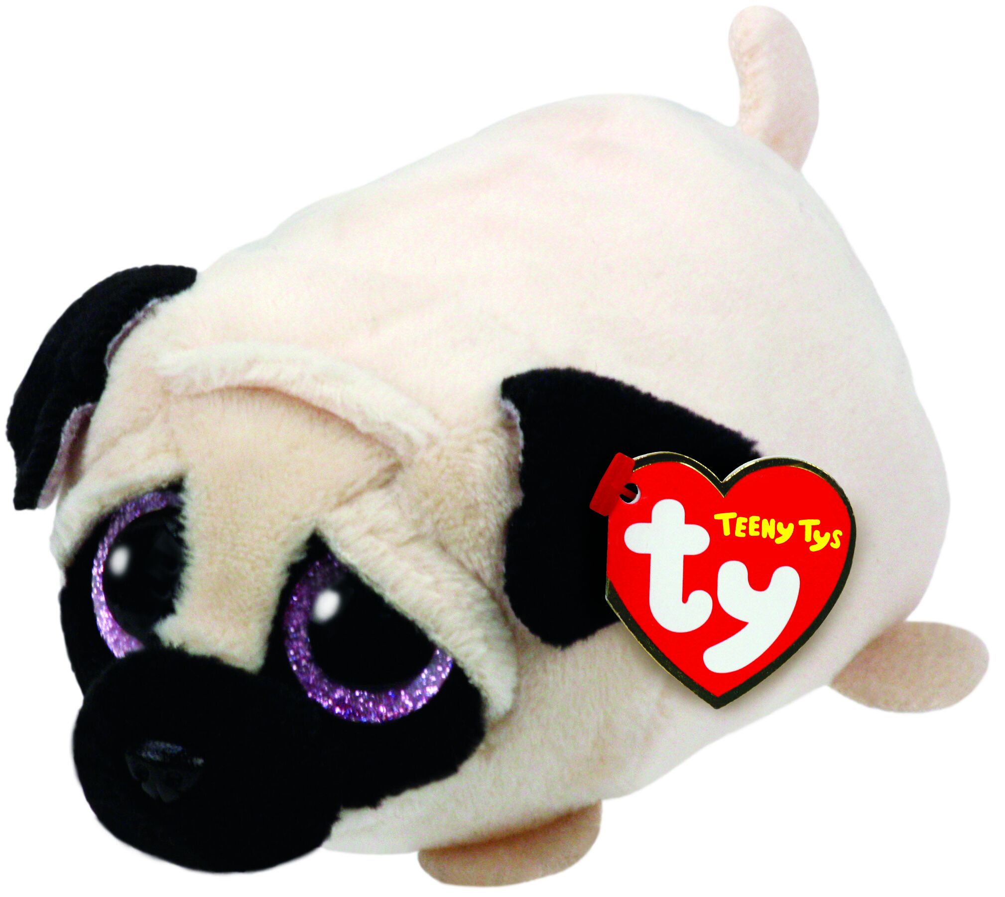 Jucarie plus Teeny Tys Candy - Tan Pug Dog