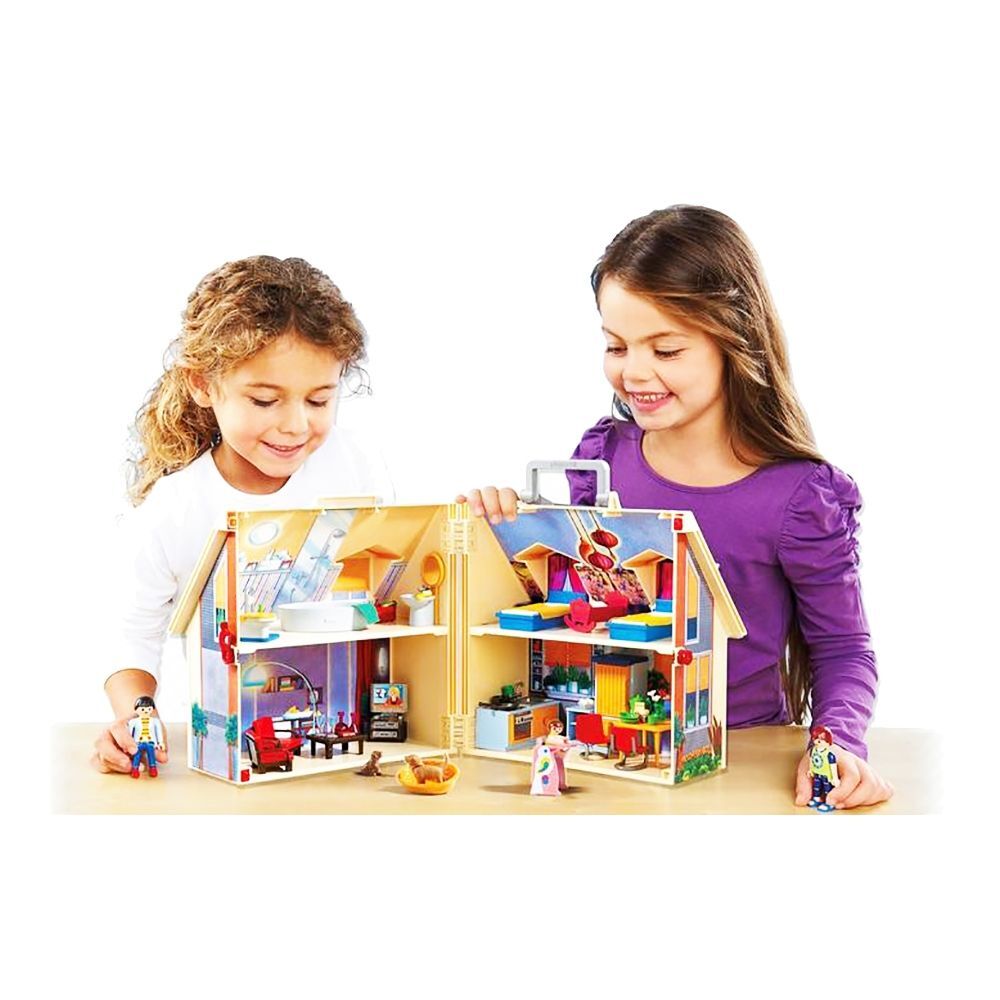 Jucarie Playmobil Dollhouse - Casa de papusi mobila
