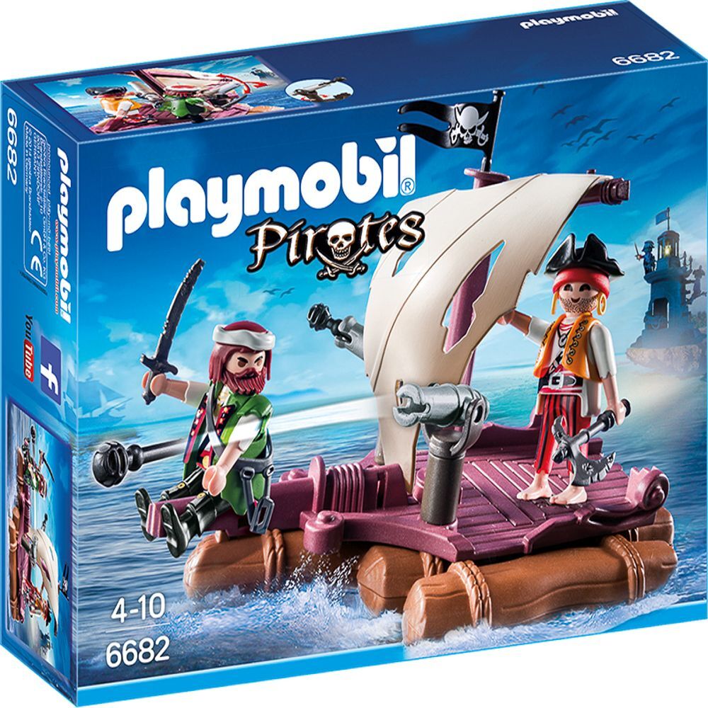 Pluta cu pirati, Playmobil