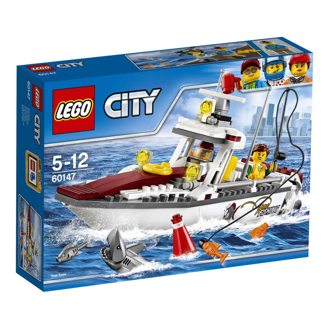 Lego City Great Vehicles Barca de pescuit