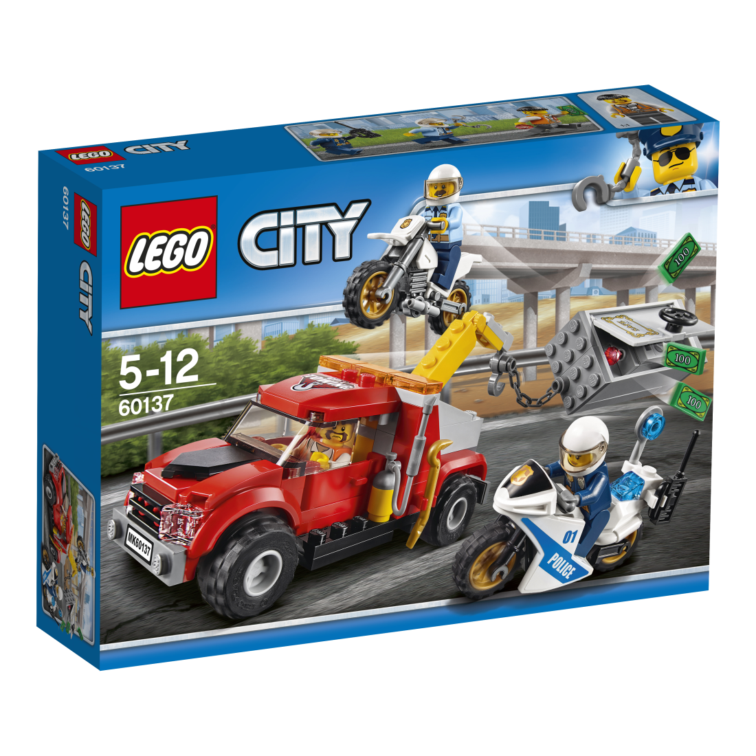 Lego City Police Cazul- camionul de remorcare 60137