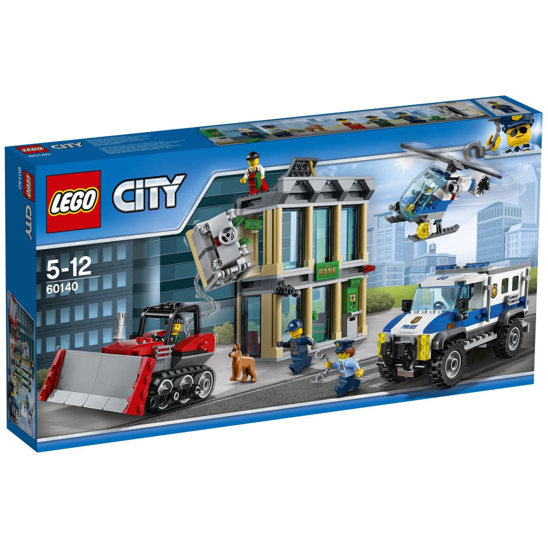 Lego City Police Spargere cu buldozerul