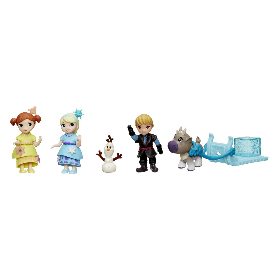 Pachet de colectie cu mini papusi Disney Frozen