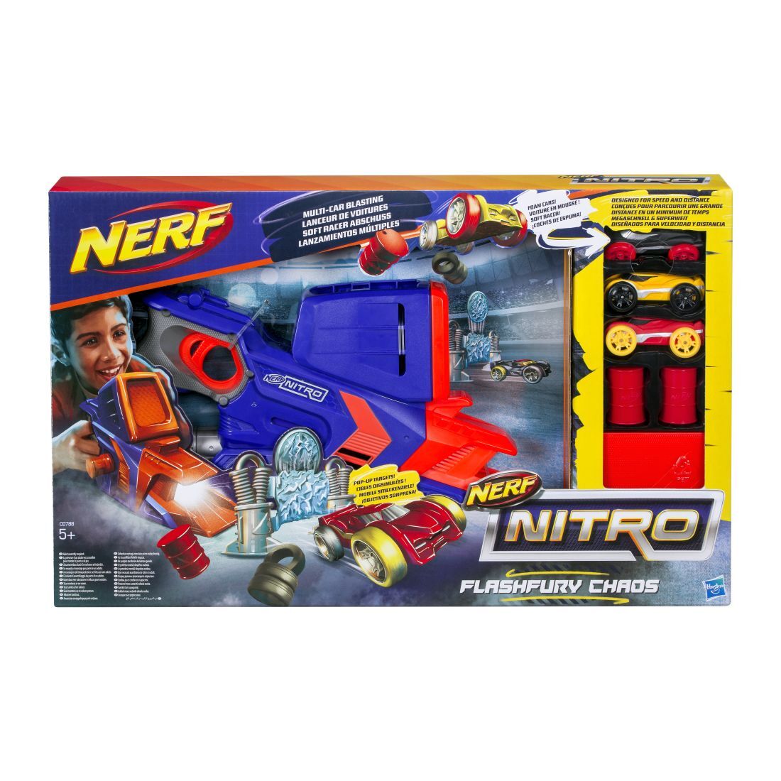 Blaster rapid Flashfury Nitro , Nerf