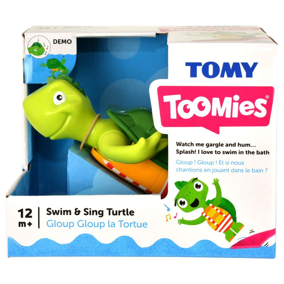 Testoasa cantareata, Tomy Toomies
