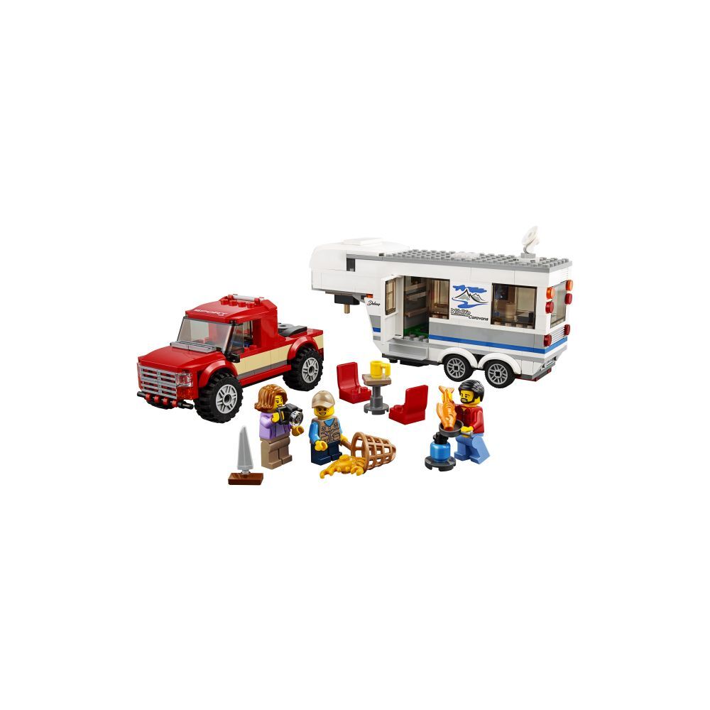 LEGO City Camioneta si rulota 60182