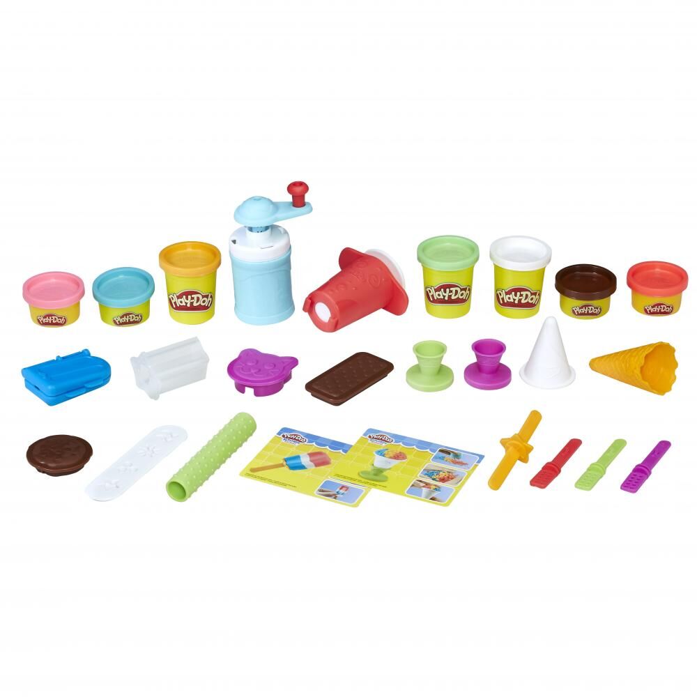 Set Fabrica de inghetata, Play-Doh, 3 ani +
