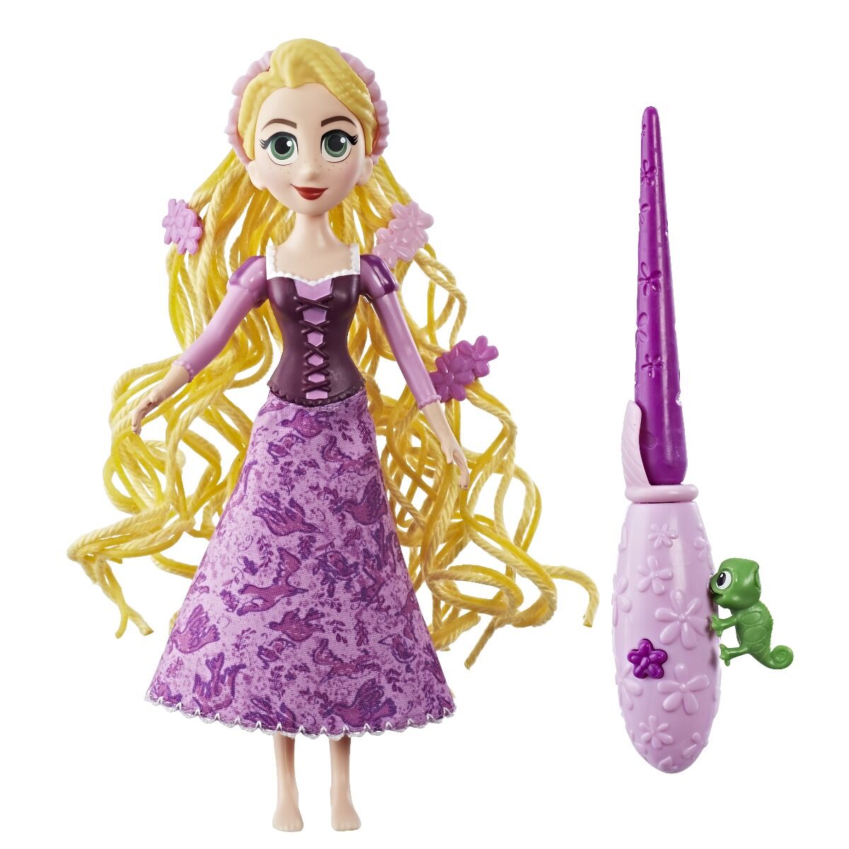 Papusa Rapunzel cu accesorii de coafat