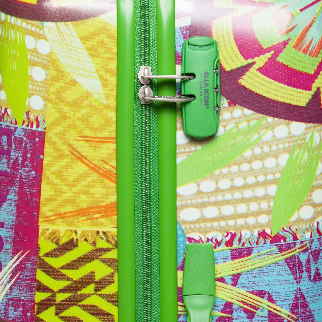 Troler Rio, verde, 76x50x32 cm