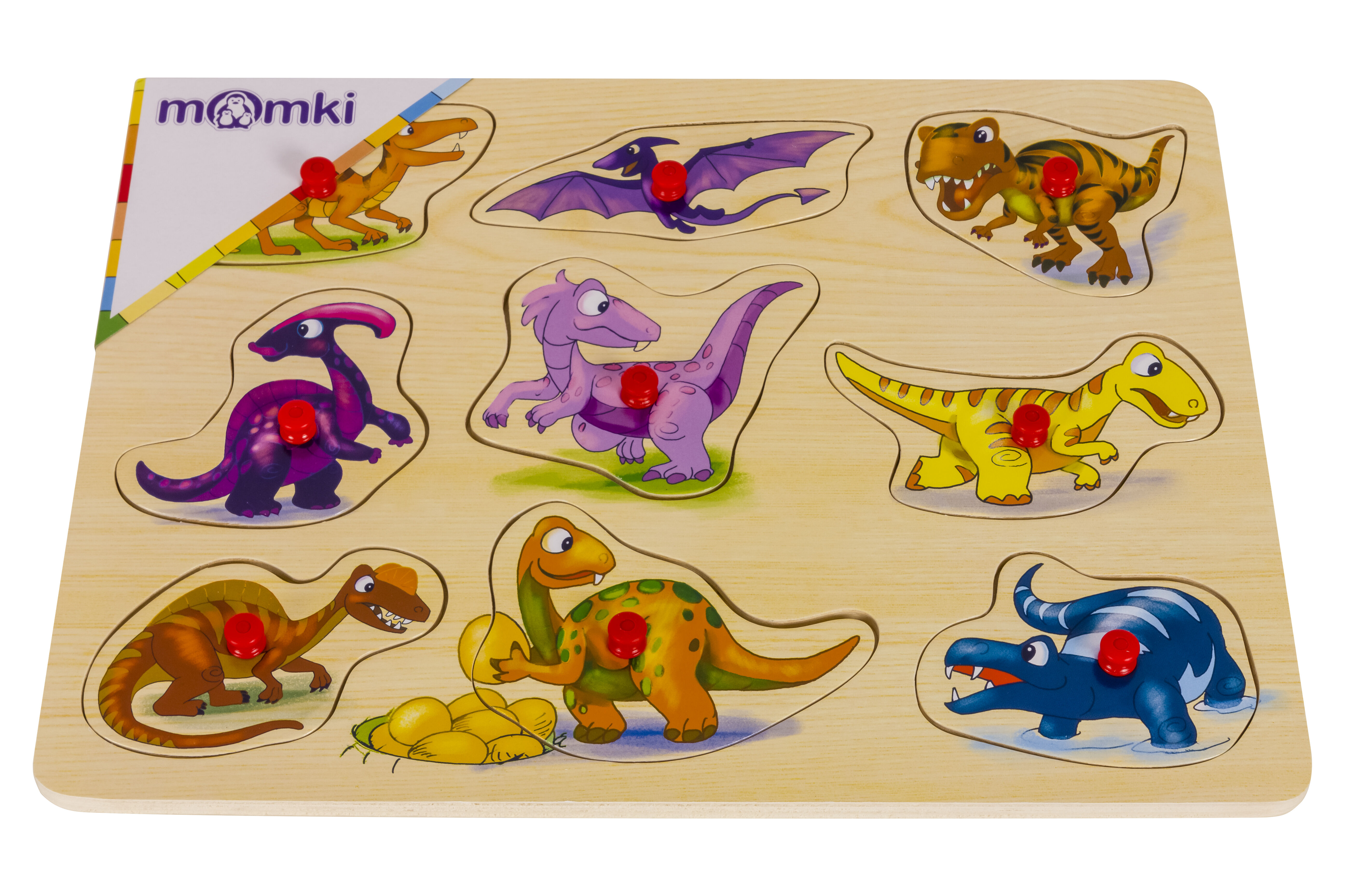 Puzzle cu tinte - Dinozauri