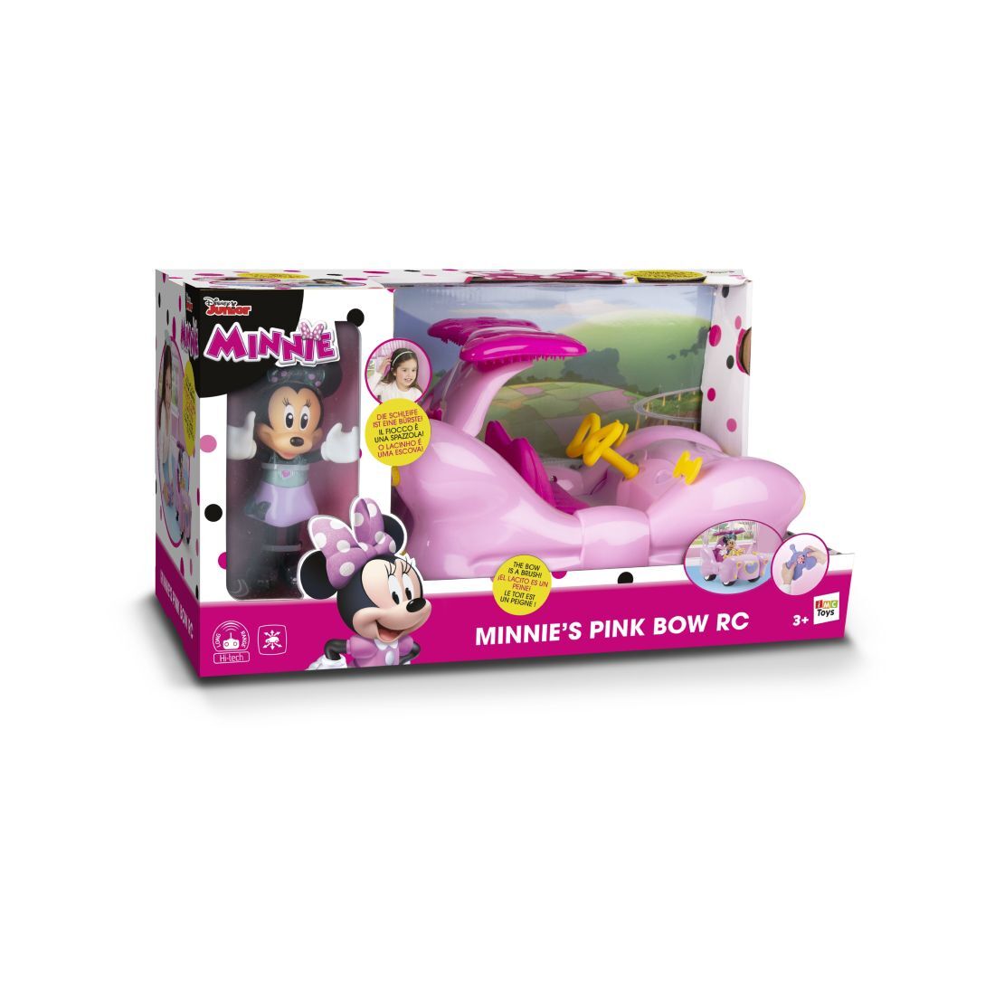 Masinuta cu telecomanda Minnie's Pink Bow RC