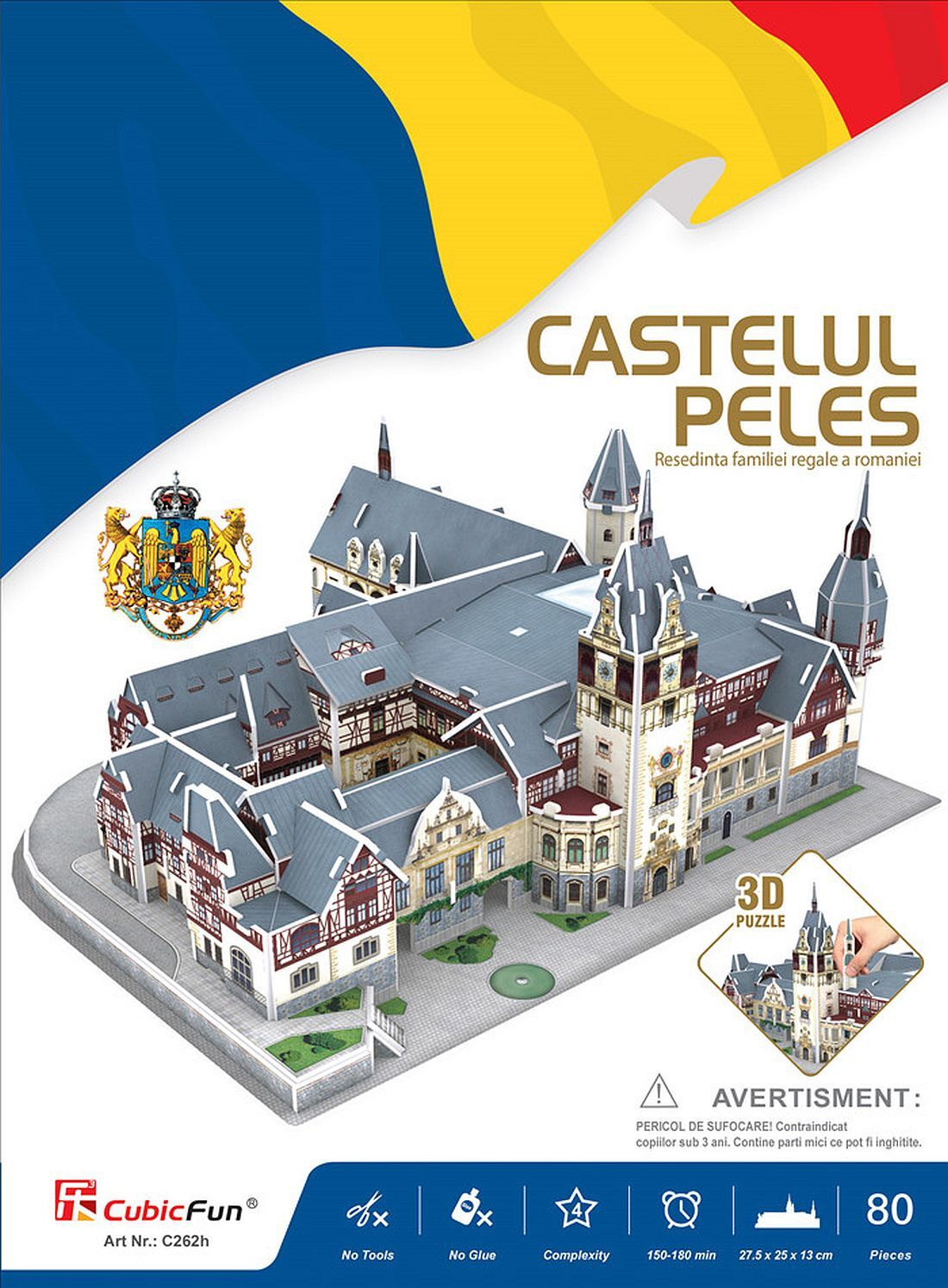 Puzzle 3D Castelul Peles