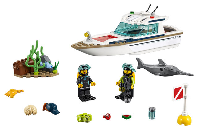 LEGO City Iaht - scufundari 60221