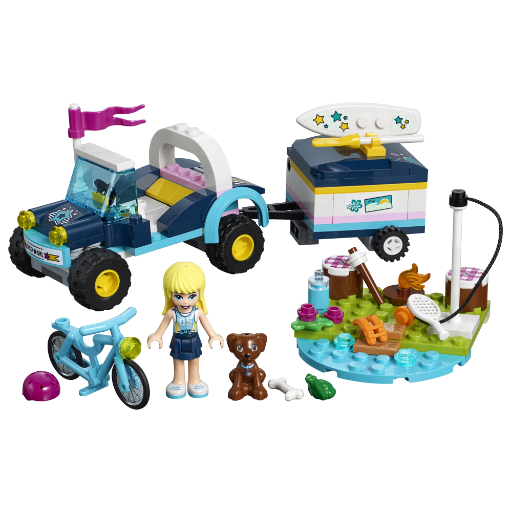 LEGO Friends - Vehiculul cu remorca al Stephaniei 41364