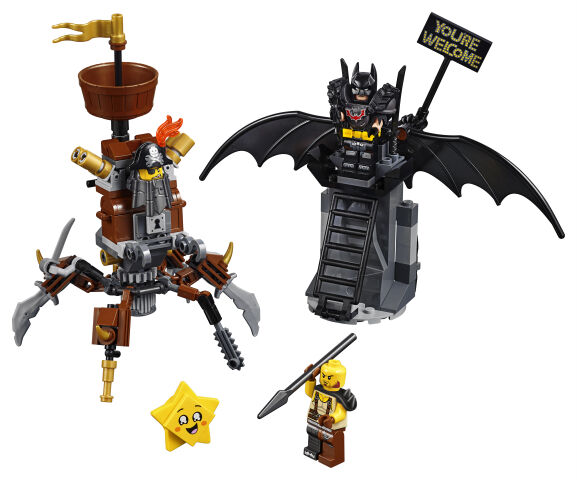 LEGO Movie Batman&Barba metal