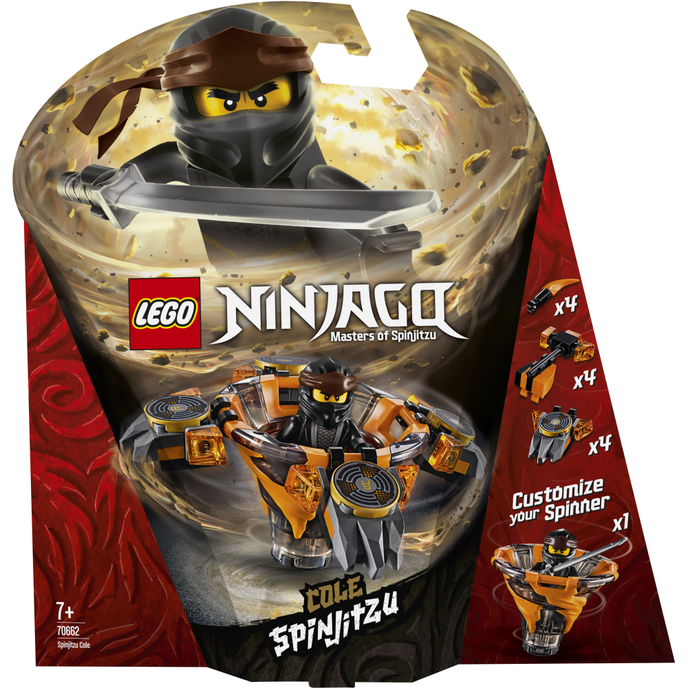LEGO Ninjago - Spinjitzu Cole 70662