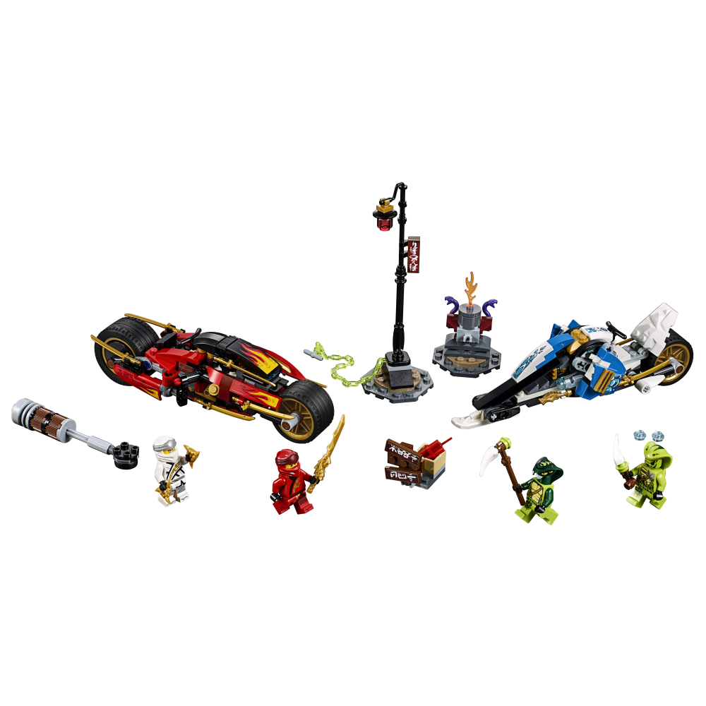 LEGO Ninjago - Vehiculele lui Kai si Zane 70667