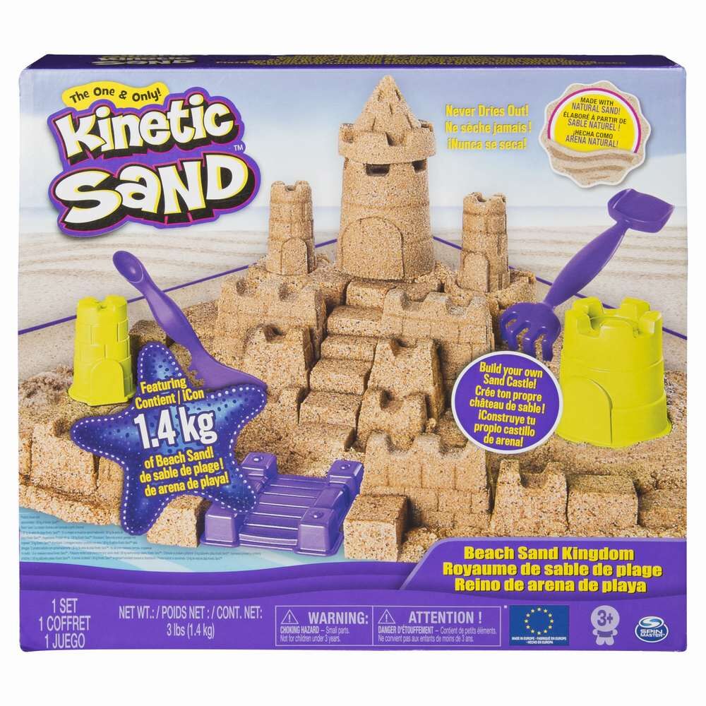 Set castelul de plaja Kinetic Sand