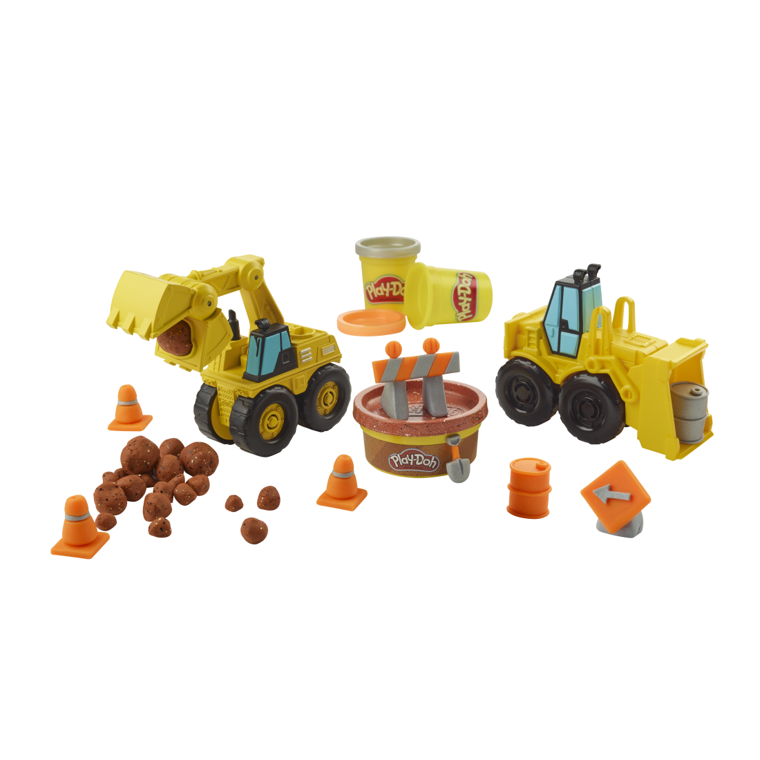Set Play-Doh Wheels - Excavator