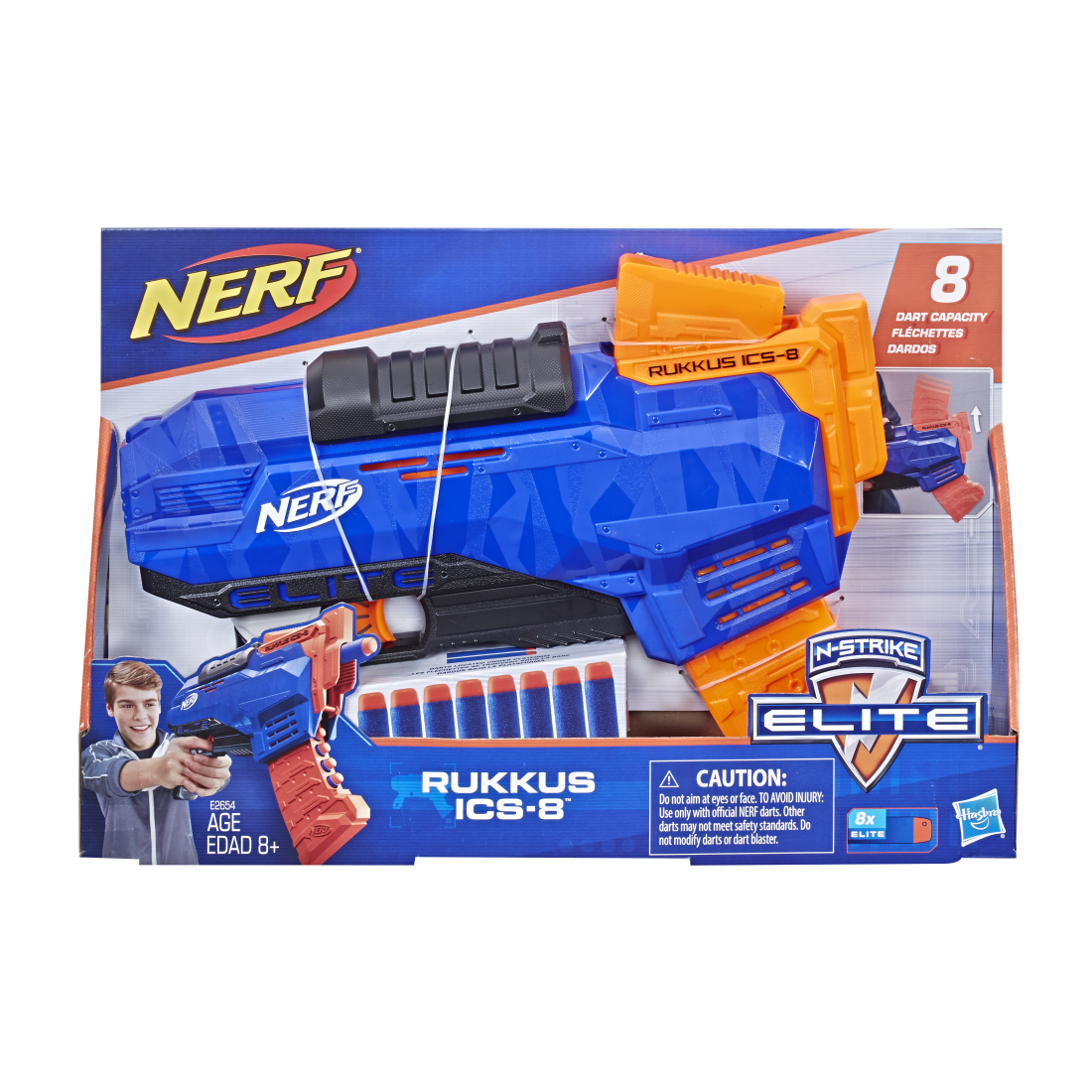 Blaster NERF N-Strike Elite Rukkus ICS 8