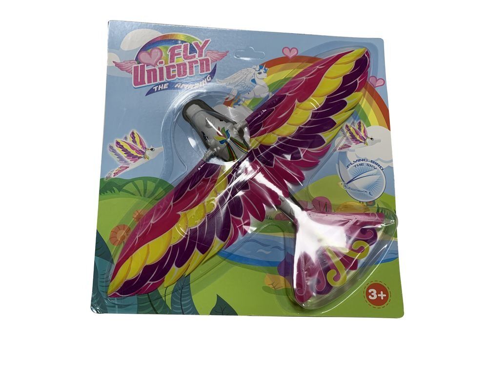 Jucarie unicorn zburator, Multicolor