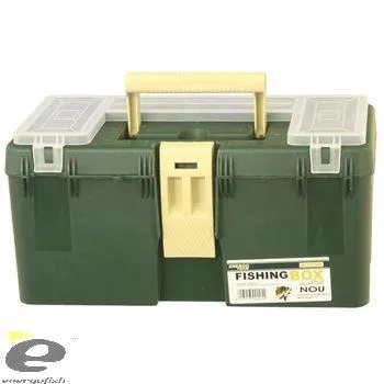 Valigeta Fishing Box De Luxe 295 Fishing Box, plastic, 43x23x20 cm, Multicolor