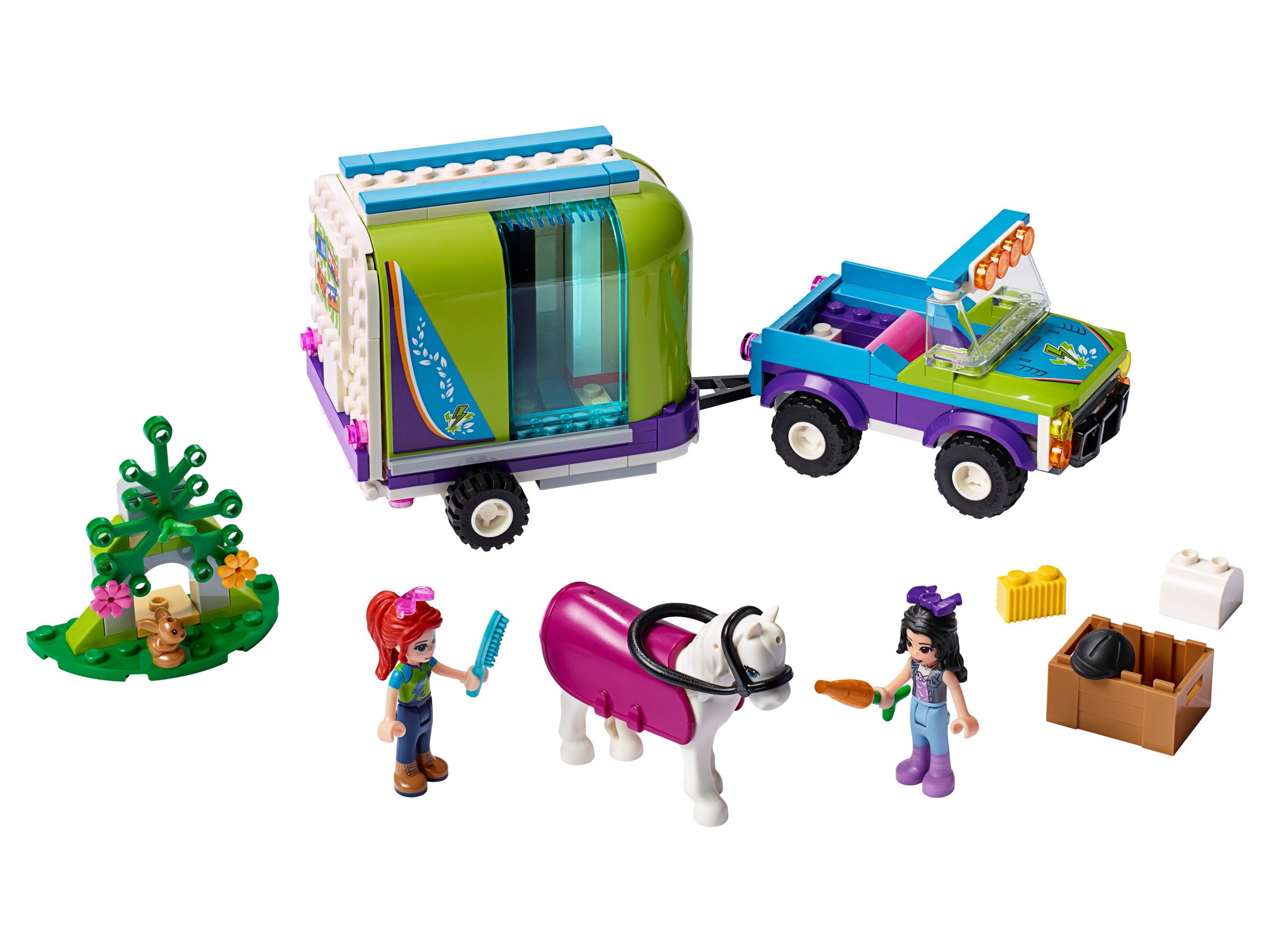 LEGO Friends - Remorca de transport cai a Miei 41371