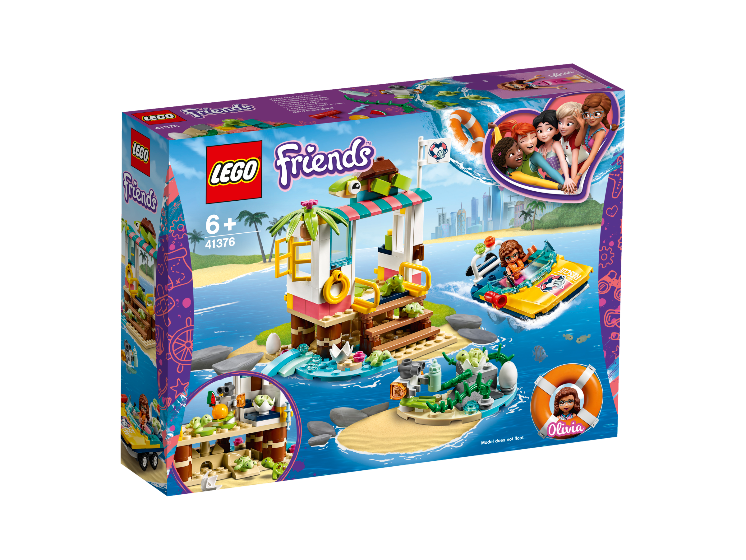 LEGO Friends - Misiunea de salvare a testoaselor 41376