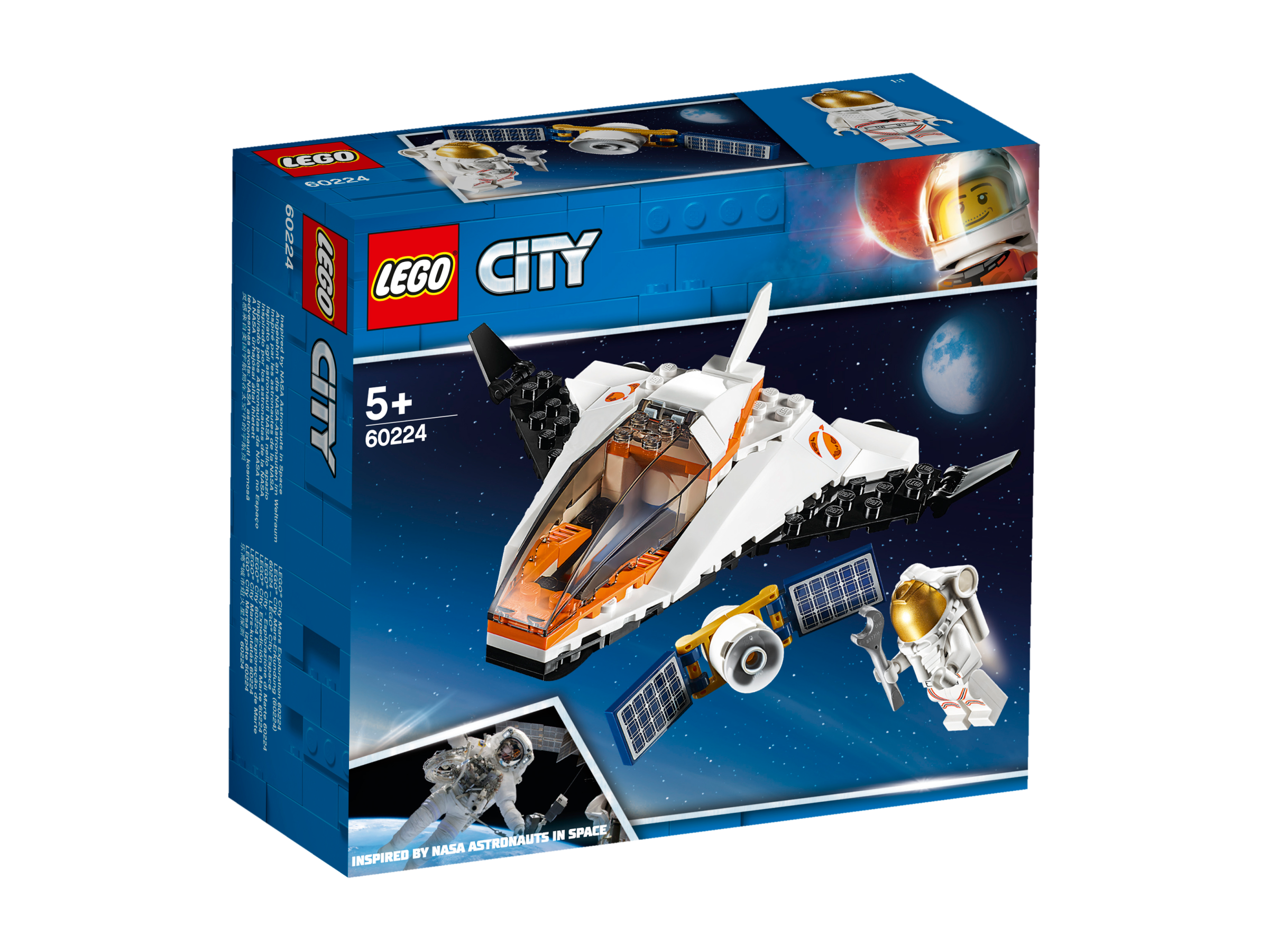 LEGO City - Misiune de reparat sateliti 60224