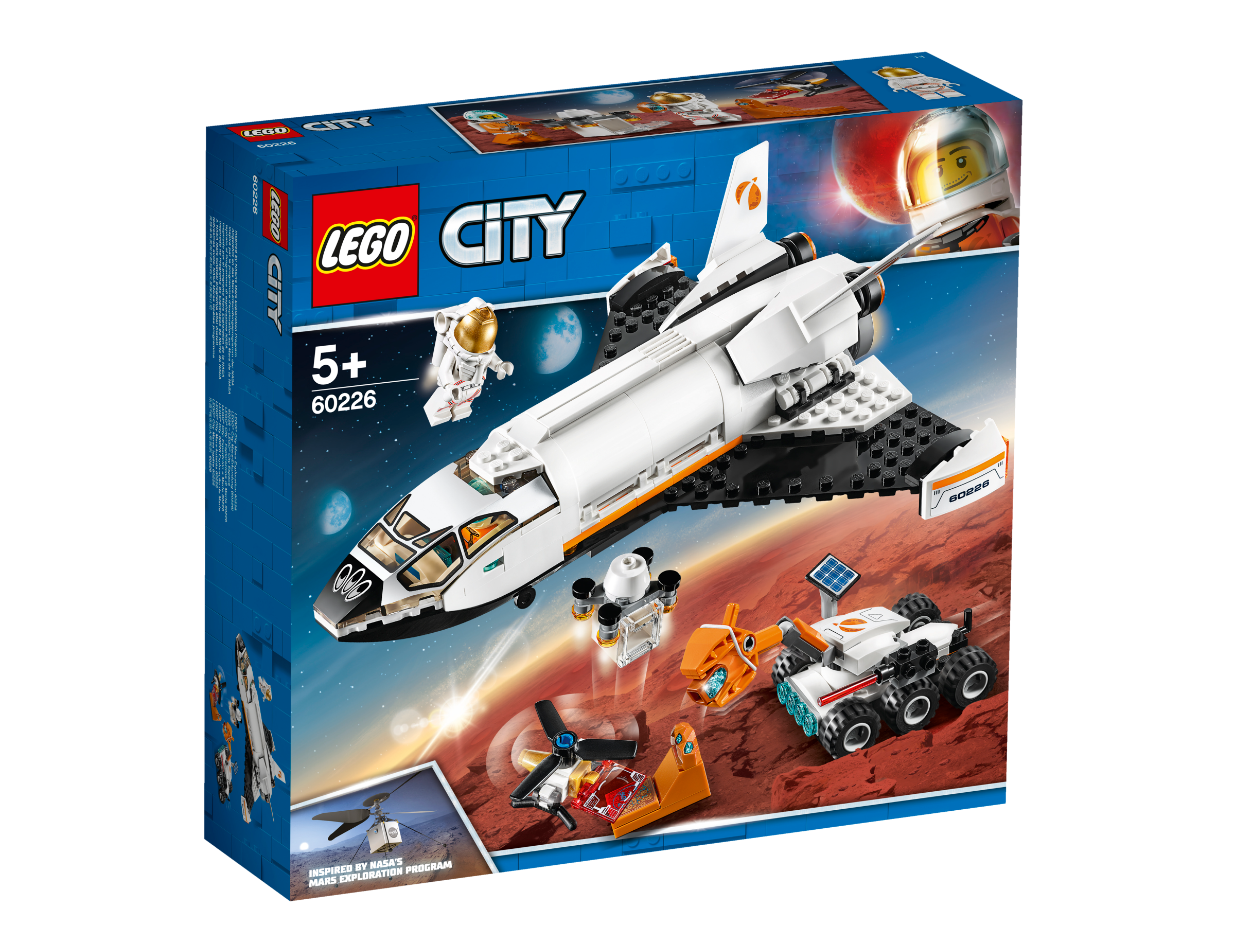 LEGO City - Naveta de cercetare a planetei Marte 60226