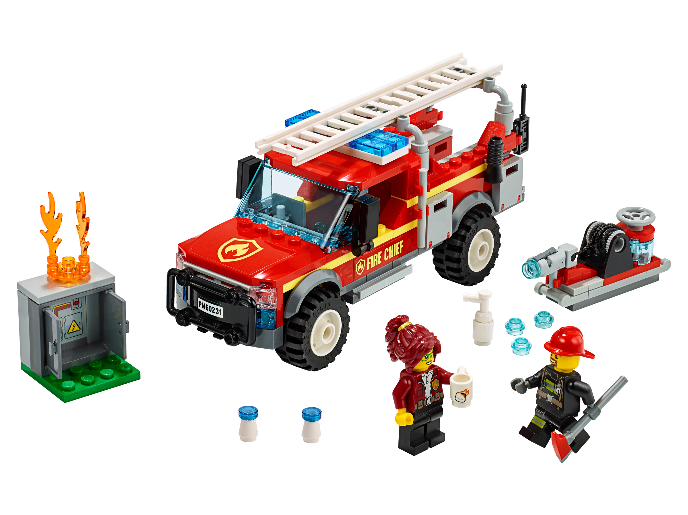 LEGO City - Camionul de interventie al comandantului pompierilor 60231