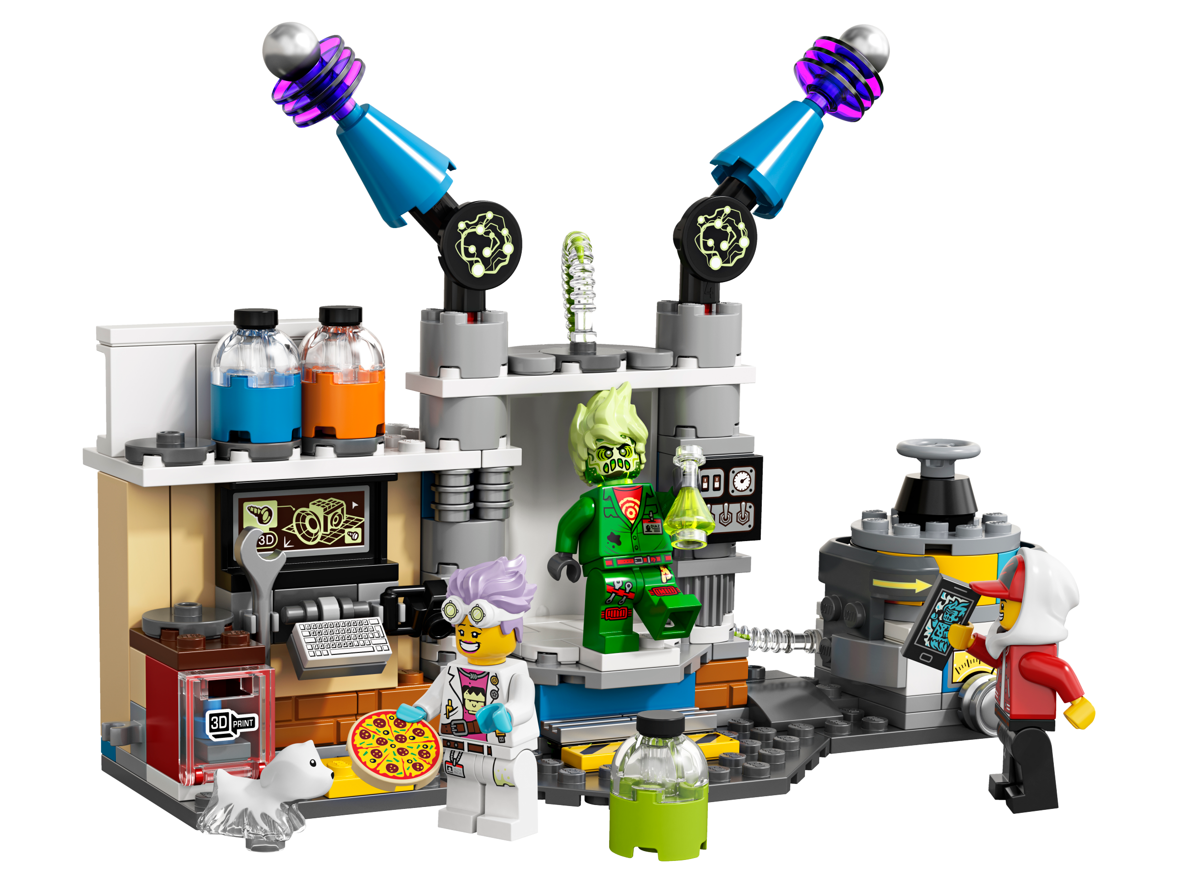 LEGO Hidden Side - Laboratorul cu fantome al lui J.B. 70418