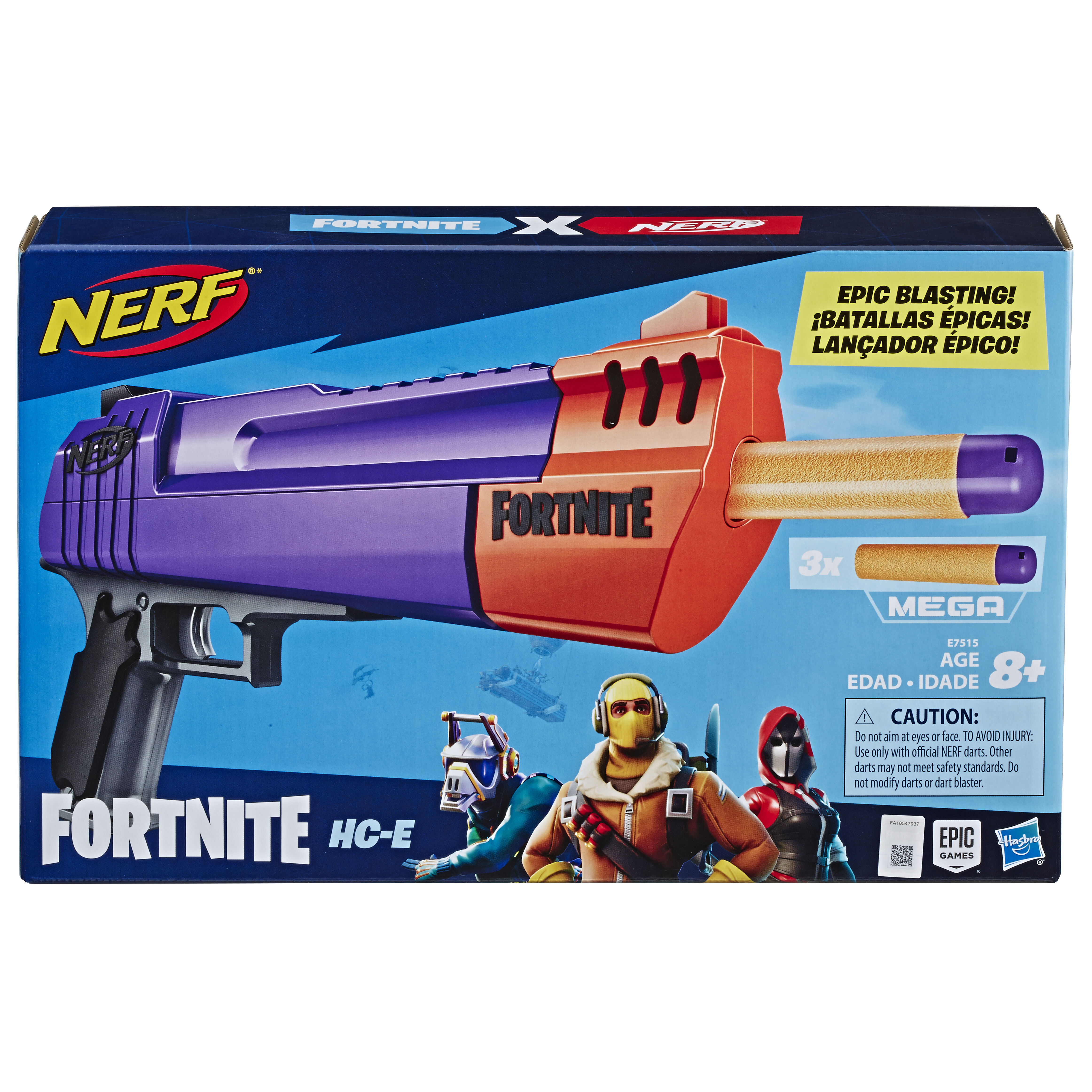 Blaster Nerf Fortnite HC E