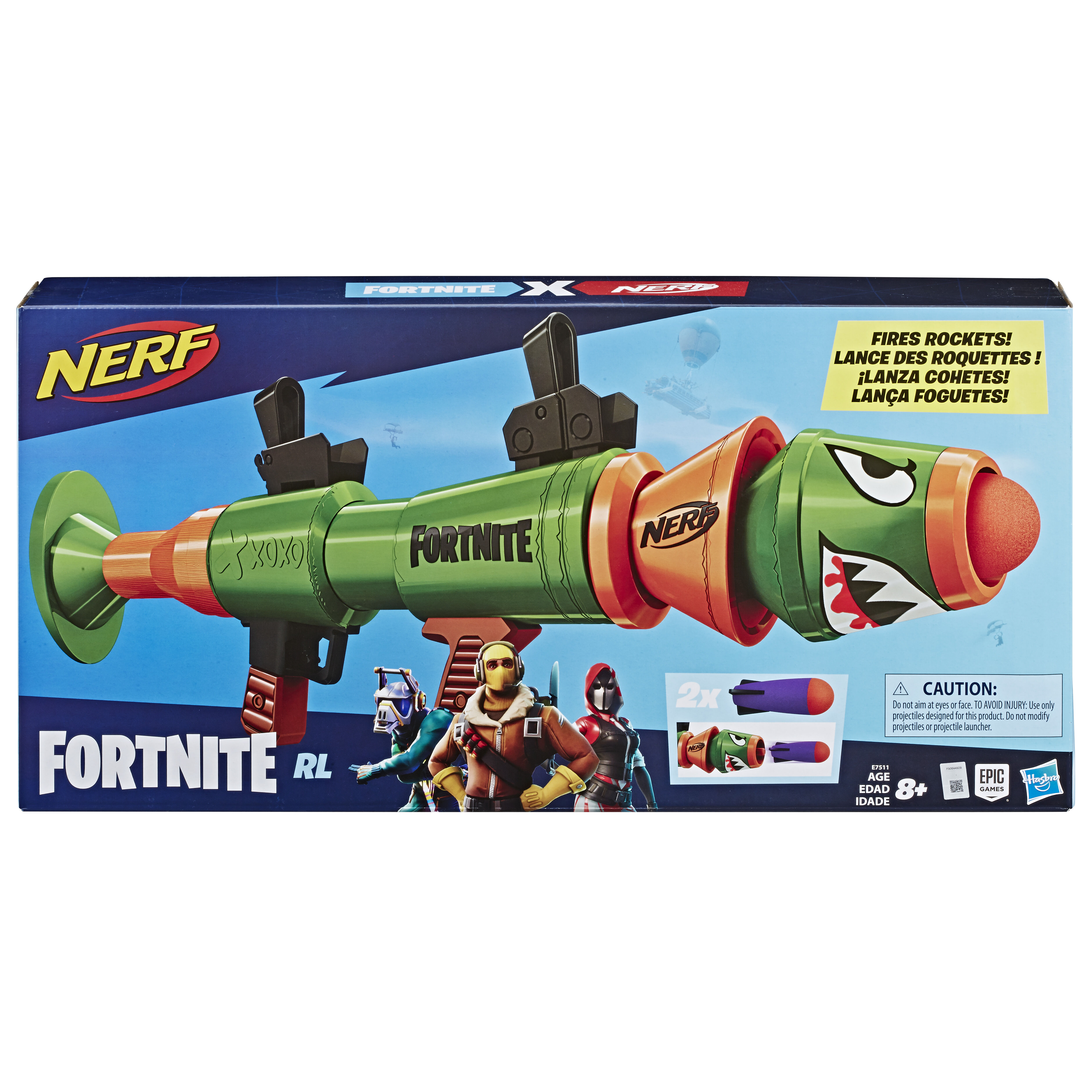 Blaster Nerf Fortnite Risky Reeler