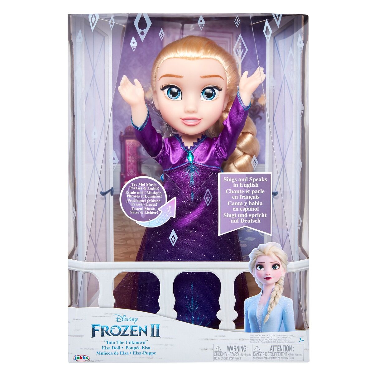 Frozen II: Papusa Elsa cu functii