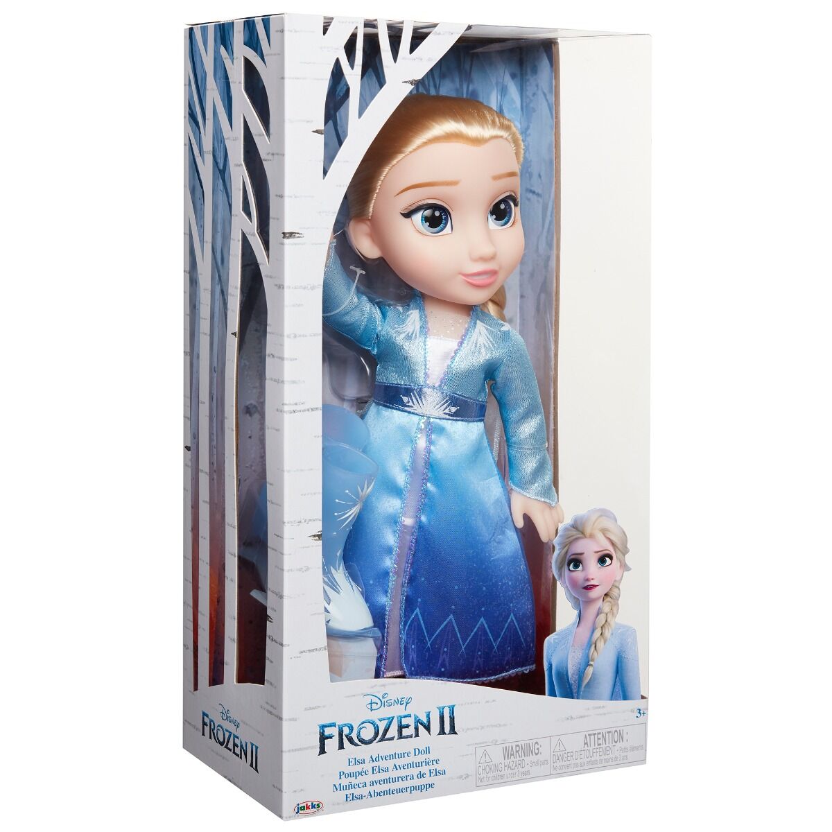 Frozen II: Papusa Elsa cu rochie