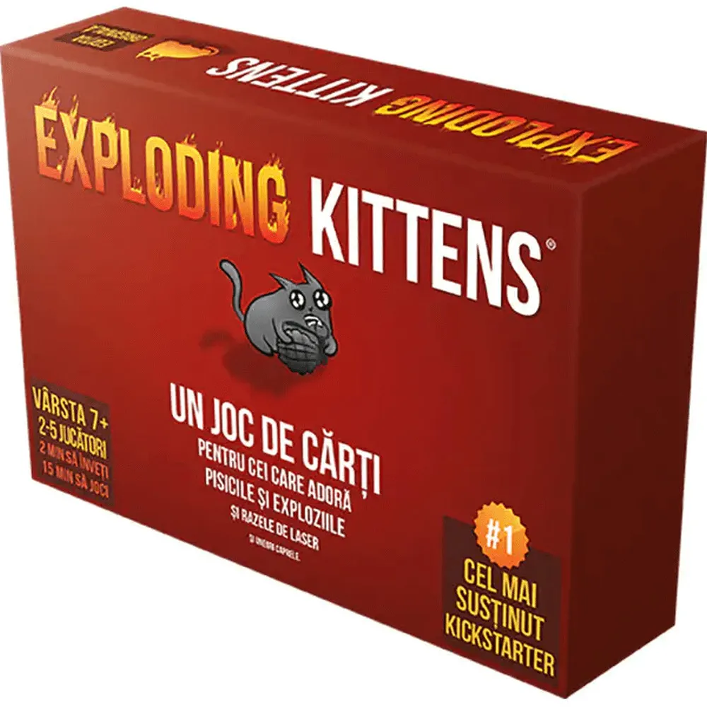 Joc de societate Exploding Kittens Asmodee