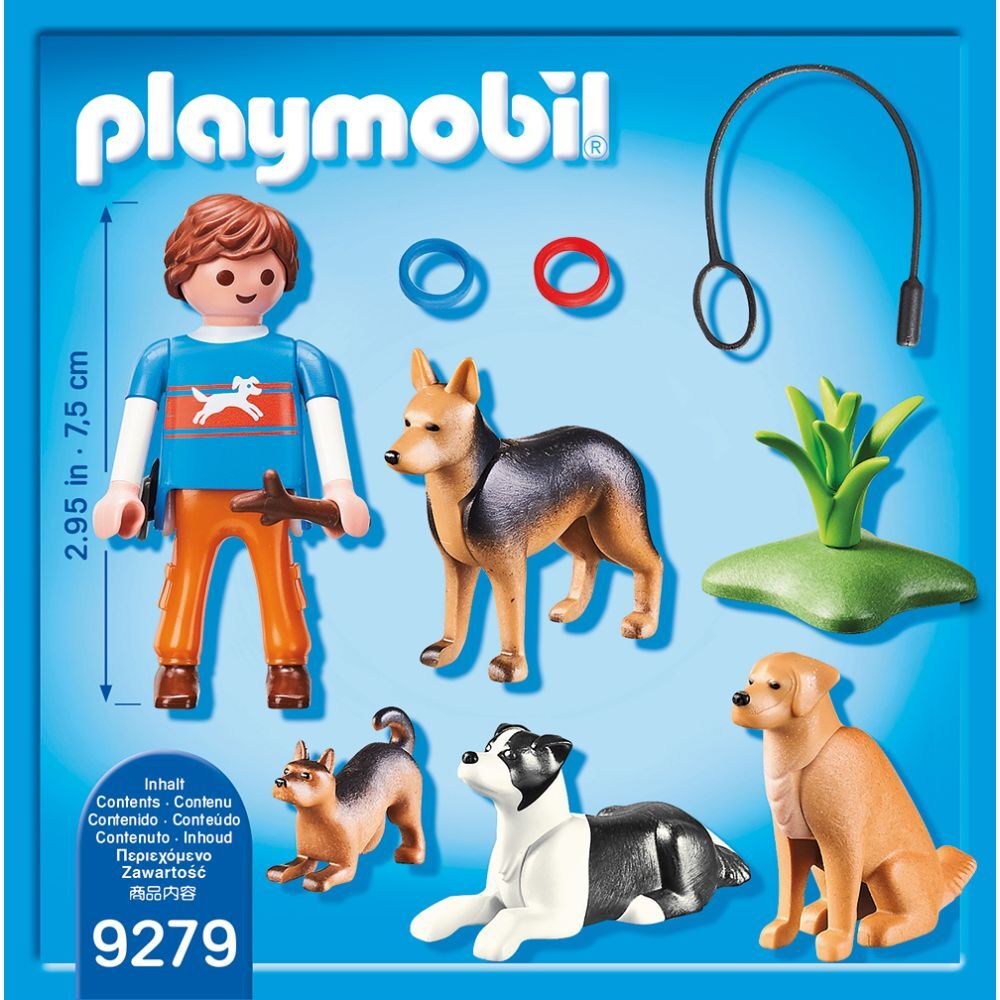 Jucarie Playmobil Pet Hotel - Dresor de caini