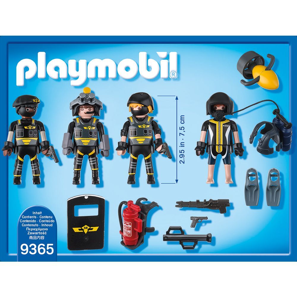 Jucarie Playmobil Tactical Police Unit - Echipa SWAT