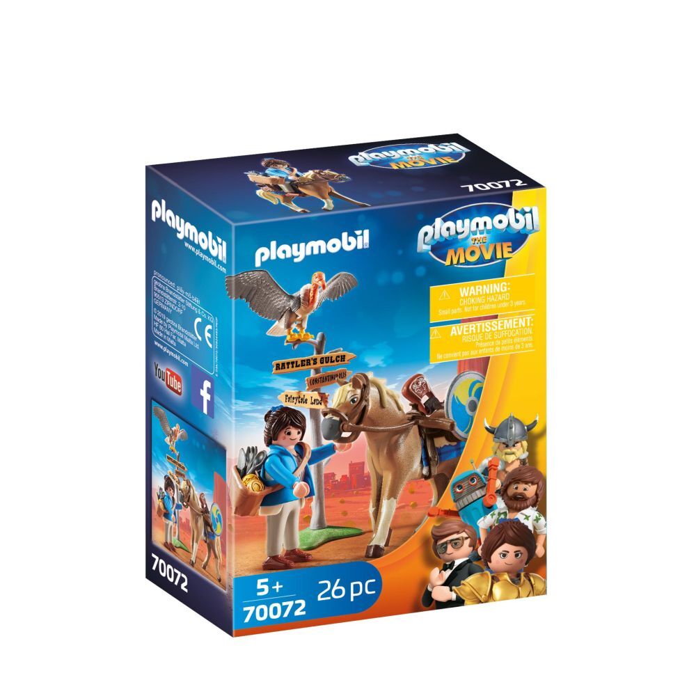 Jucarie Playmobil Movie - Marla cu cal