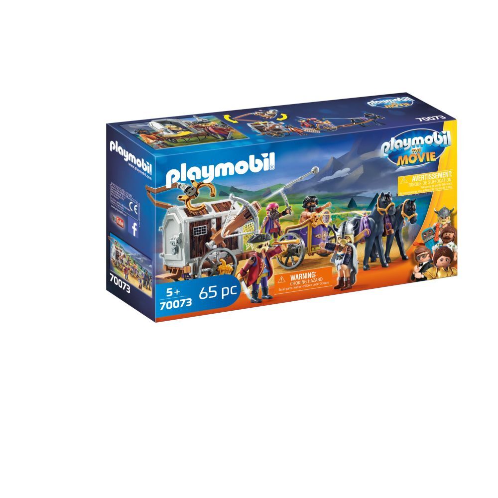 Jucarie Playmobil Movie - Charlie cu vagon