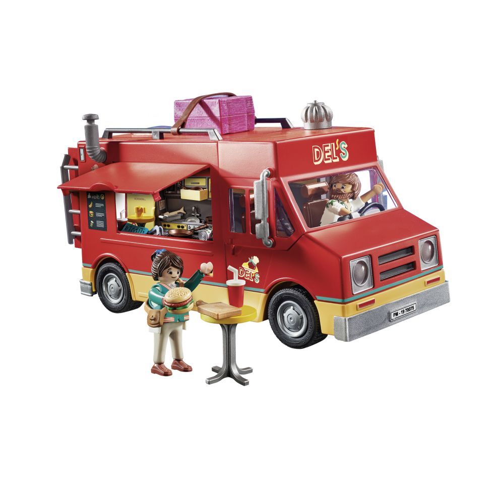 Jucarie Playmobil Movie - Camionul cu mancare al lui Del