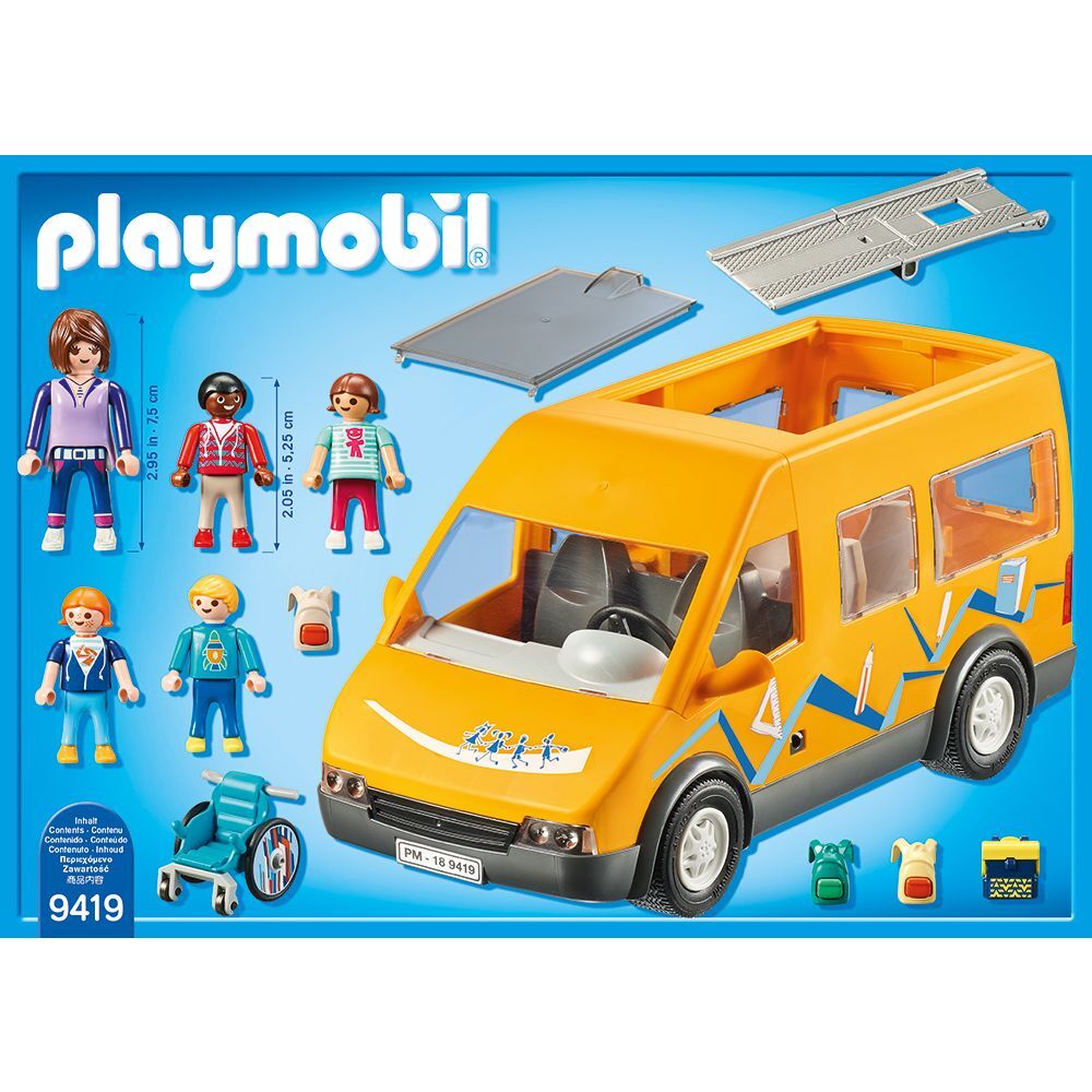 Jucarie Playmobil School - Masina scolara